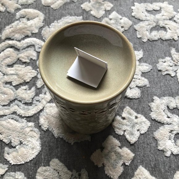 Yankee Candle Tart Warmer, Taupe, NWT, never used - Picture 3 of 4